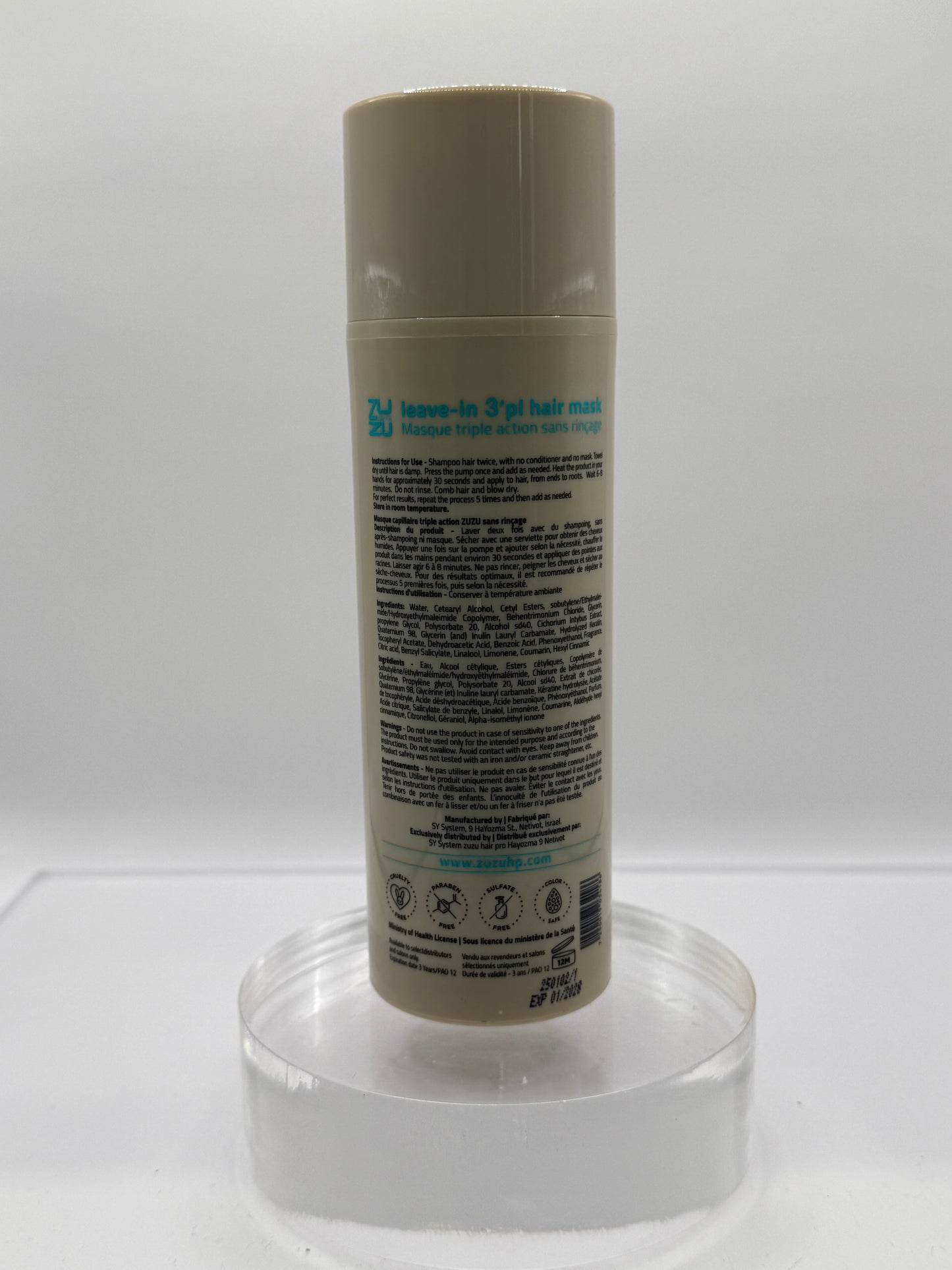 TRUFFLuv - ZUZU Hair Pro Leave-In Truffle Maske